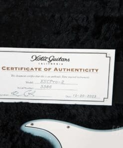 Xotic California Classic® XSCPRO-2 Sonic Blue - Brand New Light Aged #3386 - Image 13