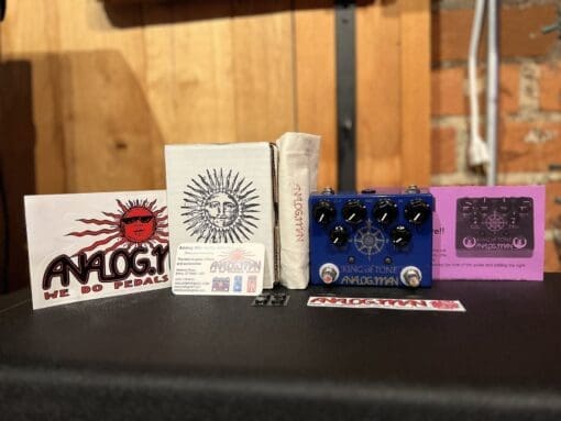 Analog Man King of Tone V4 – Blue – LA Vintage Gear