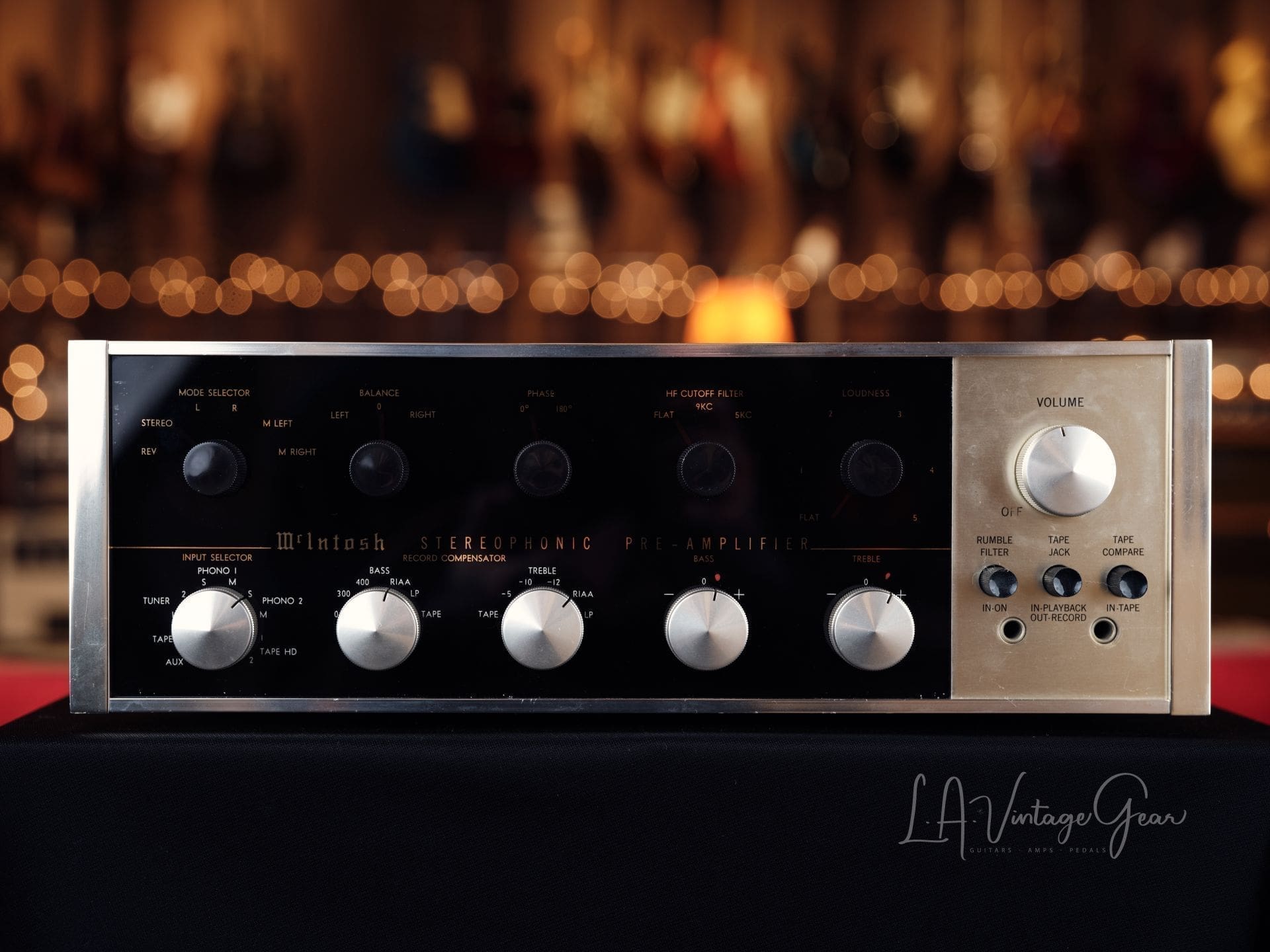 McIntosh C-20 Tube Stereophonic Preamplifier - Recently Serviced!