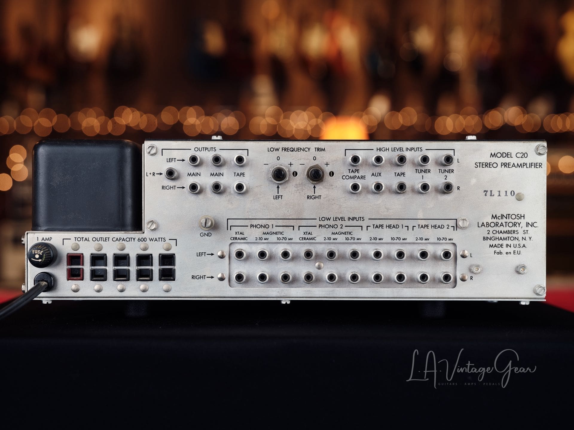 McIntosh C-20 Tube Stereophonic Preamplifier - Recently Serviced! - Image 5