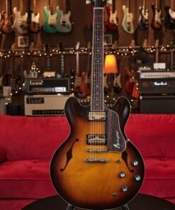 Josh Williams ‘Mockingbird’ JWG382 Semi-Hollowbody Electric Guitar- 59 Burst Finish & Ron Ellis Pickups!