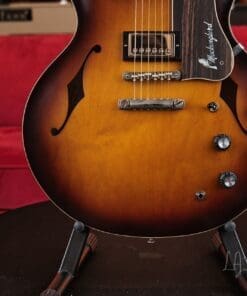 Josh Williams ‘Mockingbird’ JWG382 Semi-Hollowbody Electric Guitar- 59 Burst Finish & Ron Ellis Pickups! - Image 4