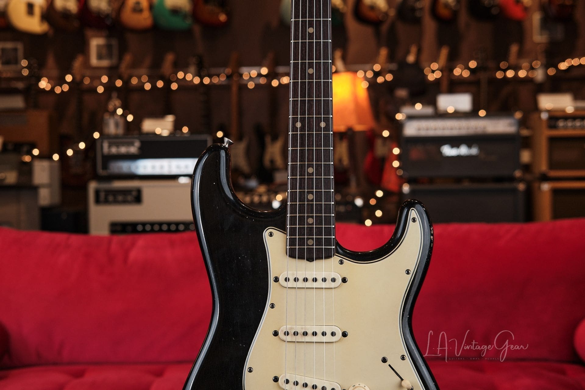 M.B. Guitars '62-S - In Relic'd Black, Just In! - Image 4
