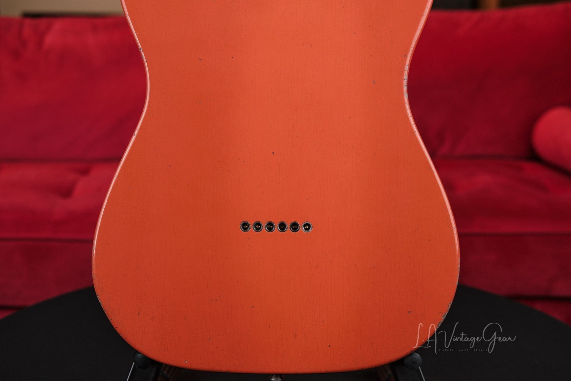 M.B. Guitars '64-T - In Faded Fiesta Red, Just In! - Image 10