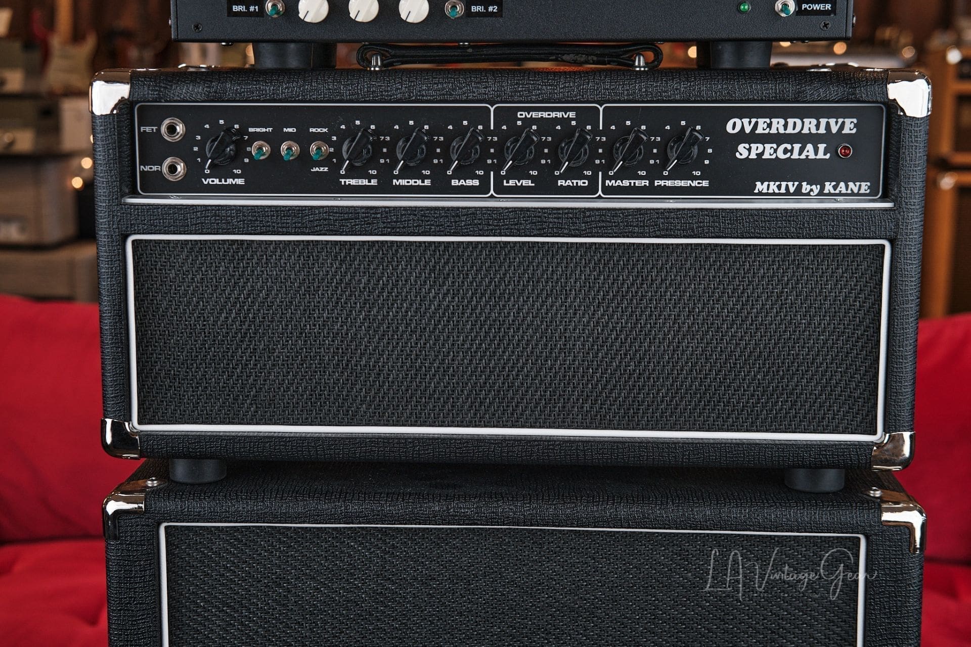 Mark Kane Overdrive Special MKIV 100 Watt head with 1x12 Cab - with Kane Dumbleator! - Image 3