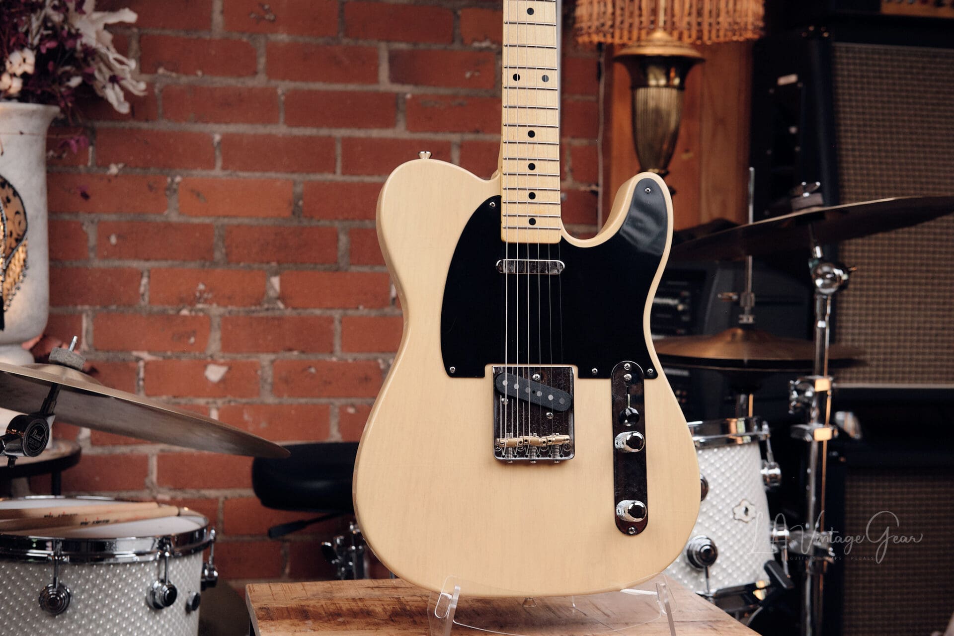 Mario Martin "Model T" Electric Guitar - Relic'd Nocaster Blonde Finish & Lollar Pickups! - Image 3