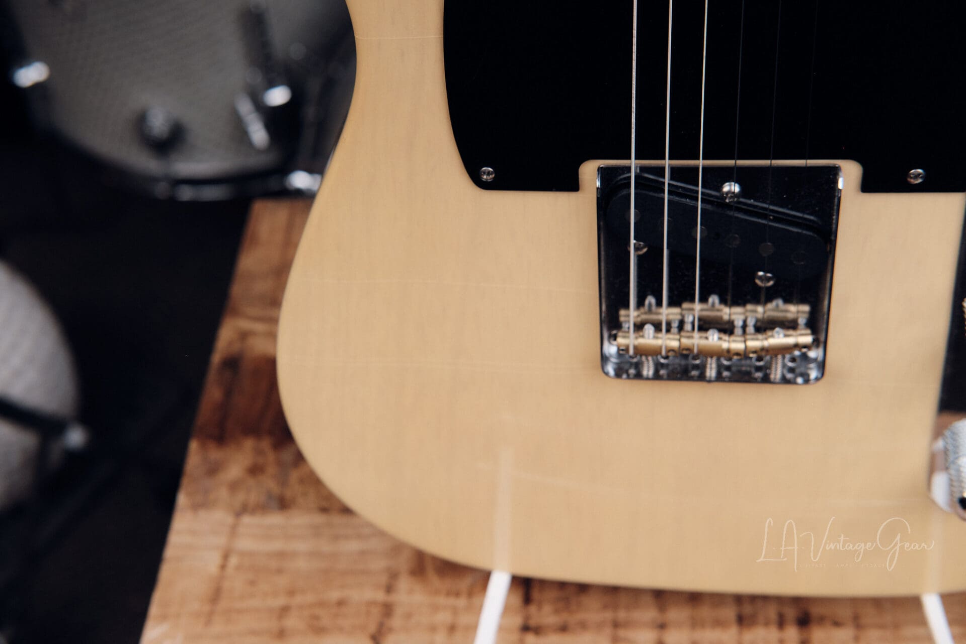 Mario Martin "Model T" Electric Guitar - Relic'd Nocaster Blonde Finish & Lollar Pickups! - Image 5