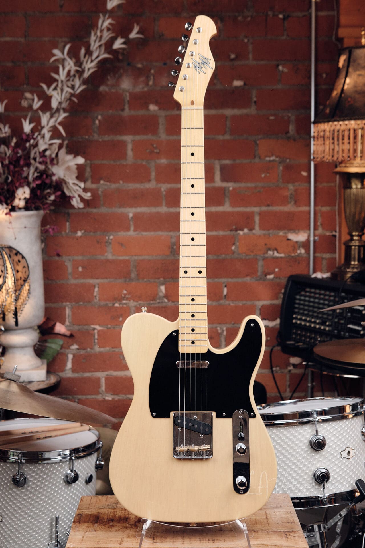 Mario Martin "Model T" Electric Guitar - Relic'd Nocaster Blonde Finish & Lollar Pickups!