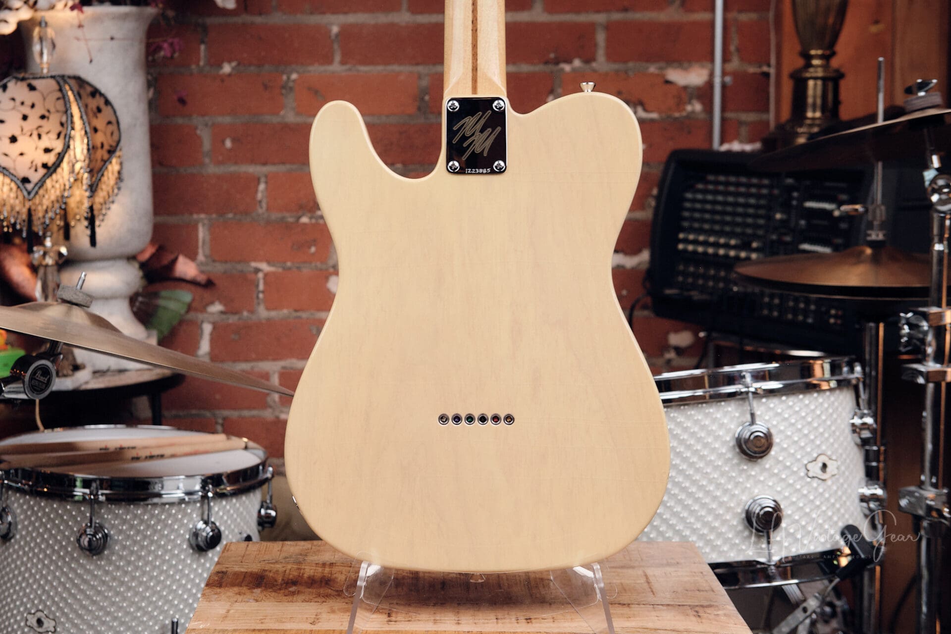 Mario Martin "Model T" Electric Guitar - Relic'd Nocaster Blonde Finish & Lollar Pickups! - Image 8