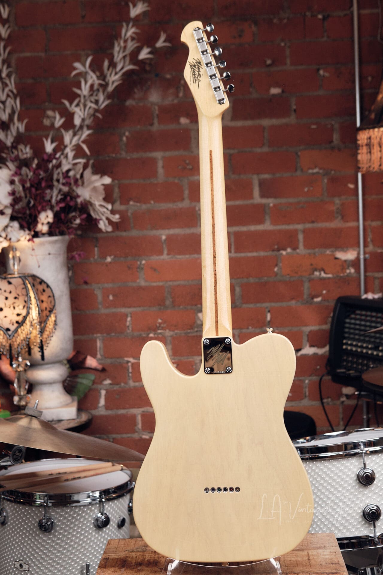 Mario Martin "Model T" Electric Guitar - Relic'd Nocaster Blonde Finish & Lollar Pickups! - Image 7