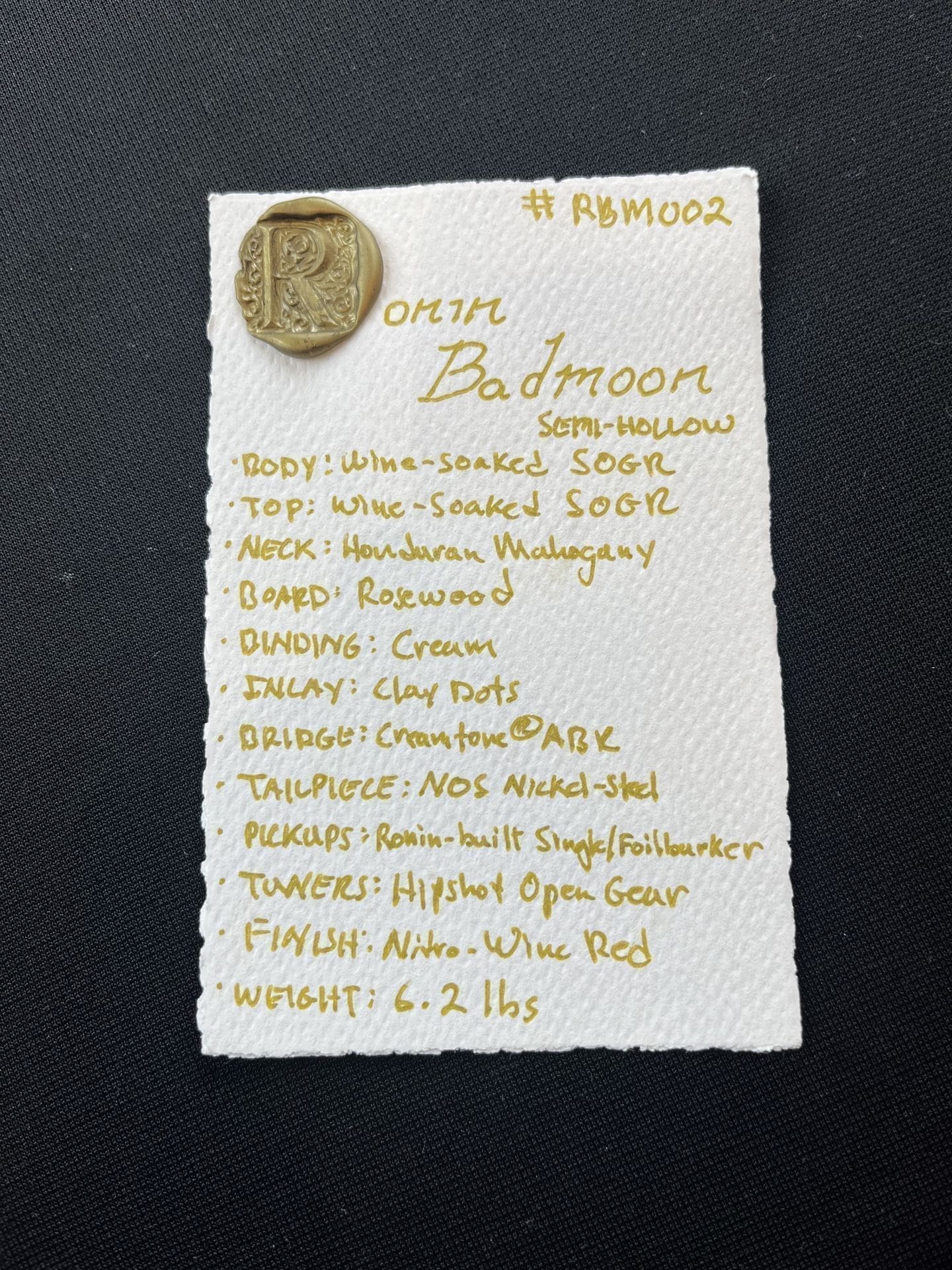 Ronin Badmoon - Featuring Ronin Foilbucker/Single! - Image 13