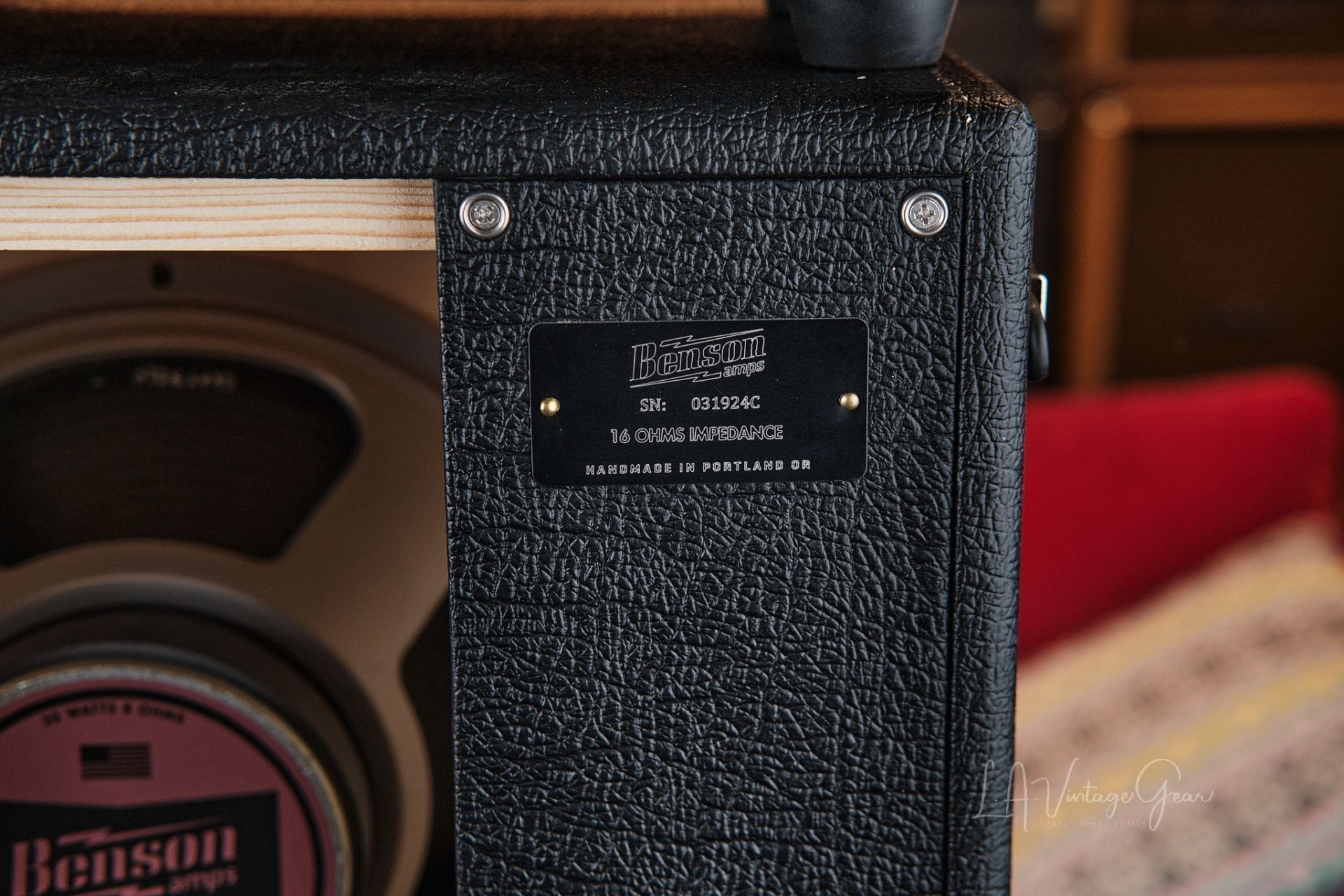 Benson "Chimera" 30 Watt Head & 2x12 Cab Guitar Amplifier- Just In! - Image 14