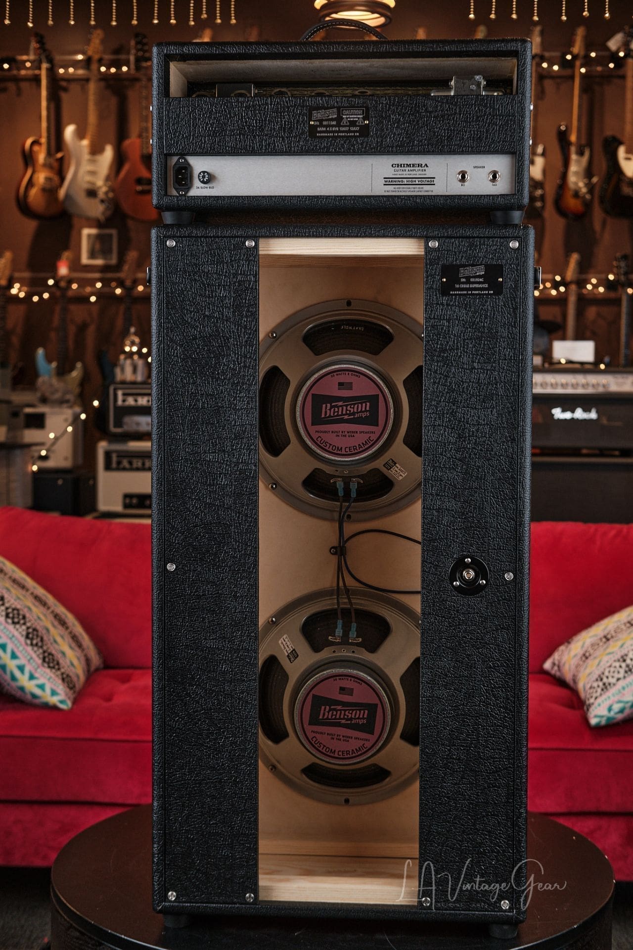 Benson "Chimera" 30 Watt Head & 2x12 Cab Guitar Amplifier- Just In! - Image 9