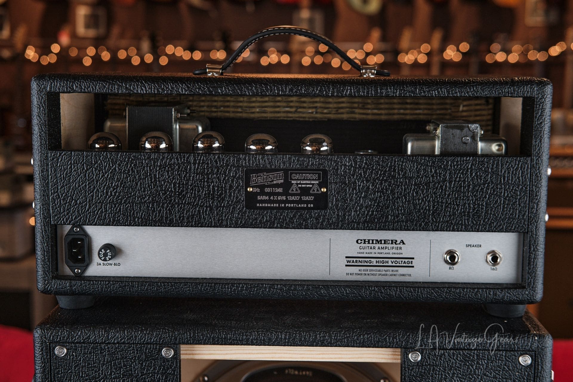 Benson "Chimera" 30 Watt Head & 2x12 Cab Guitar Amplifier- Just In! - Image 10
