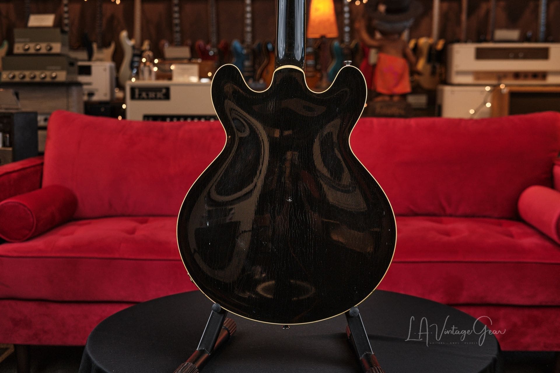 Collings I-35 LC Vintage - Relic Black Finish with Ron Ellis Pickups (Throbak ER-Customs Included)! - Image 8