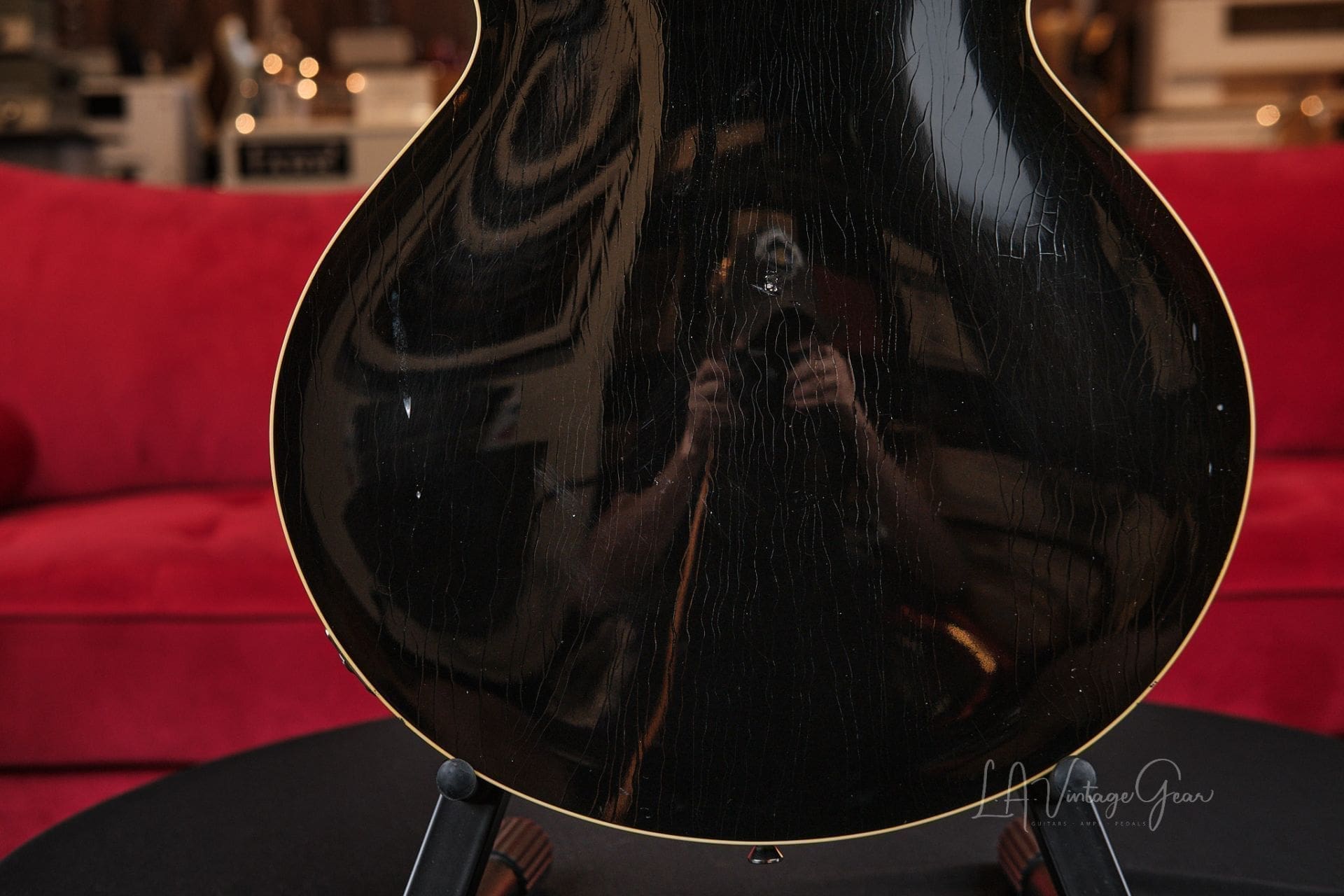 Collings I-35 LC Vintage - Relic Black Finish with Ron Ellis Pickups (Throbak ER-Customs Included)! - Image 10