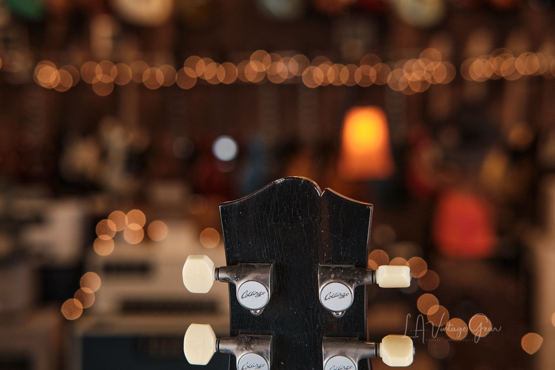 Collings I-35 LC Vintage - Relic Black Finish with Ron Ellis Pickups (Throbak ER-Customs Included)! - Image 14
