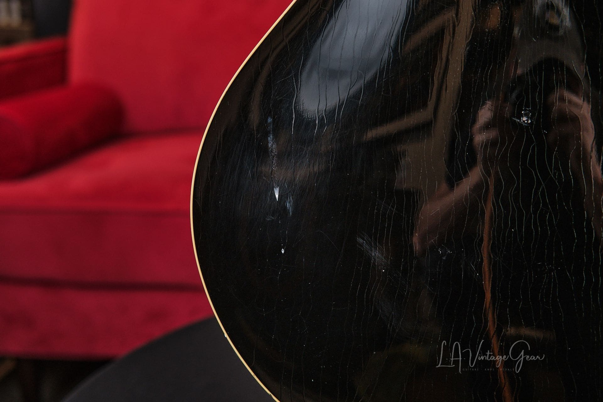 Collings I-35 LC Vintage - Relic Black Finish with Ron Ellis Pickups (Throbak ER-Customs Included)! - Image 11