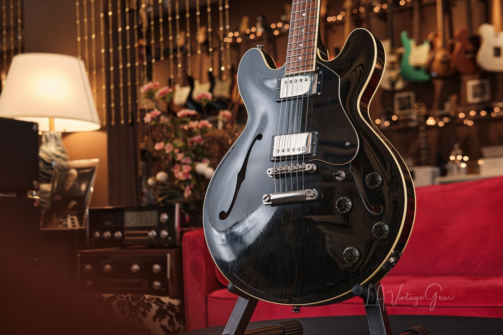 Collings I-35 LC Vintage - Relic Black Finish with Ron Ellis Pickups (Throbak ER-Customs Included)! - Image 5