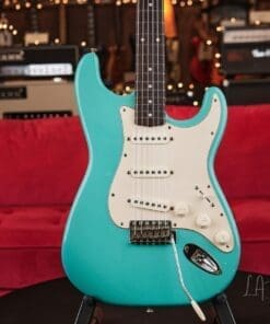 Mario Martin "Model S" Electric Guitar - Relic'd Seafoam Green Finish, Brazilian Board, & Arcane Pickups! - Image 2
