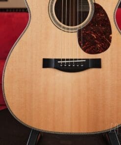 Santa Cruz OM Pre-War - Amazing Highly Figured Indian Rosewood Back and Sides! - Image 4
