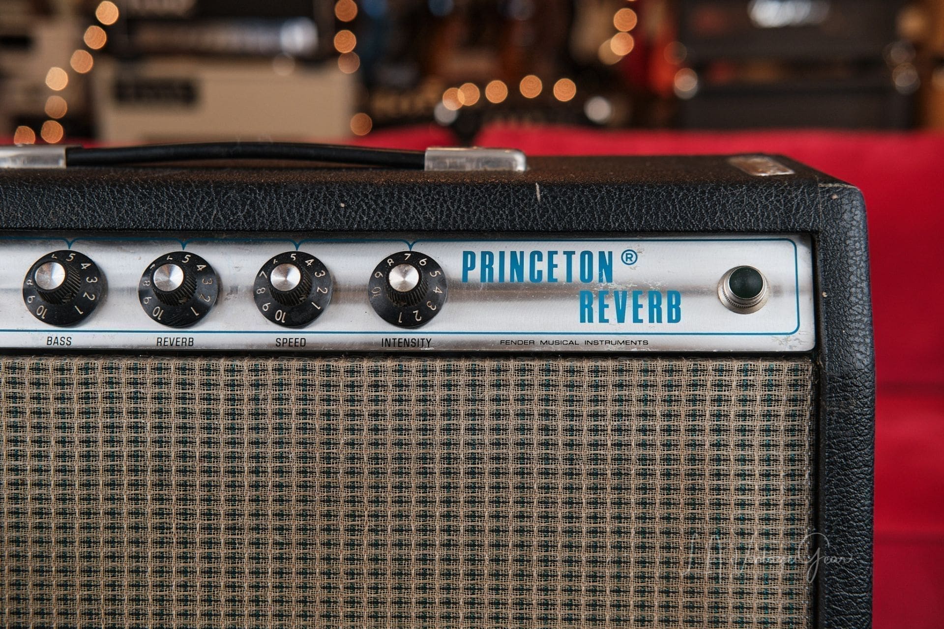 1972 Fender Princeton Reverb 1x10 Combo - Classic Fender Tones! - Image 4
