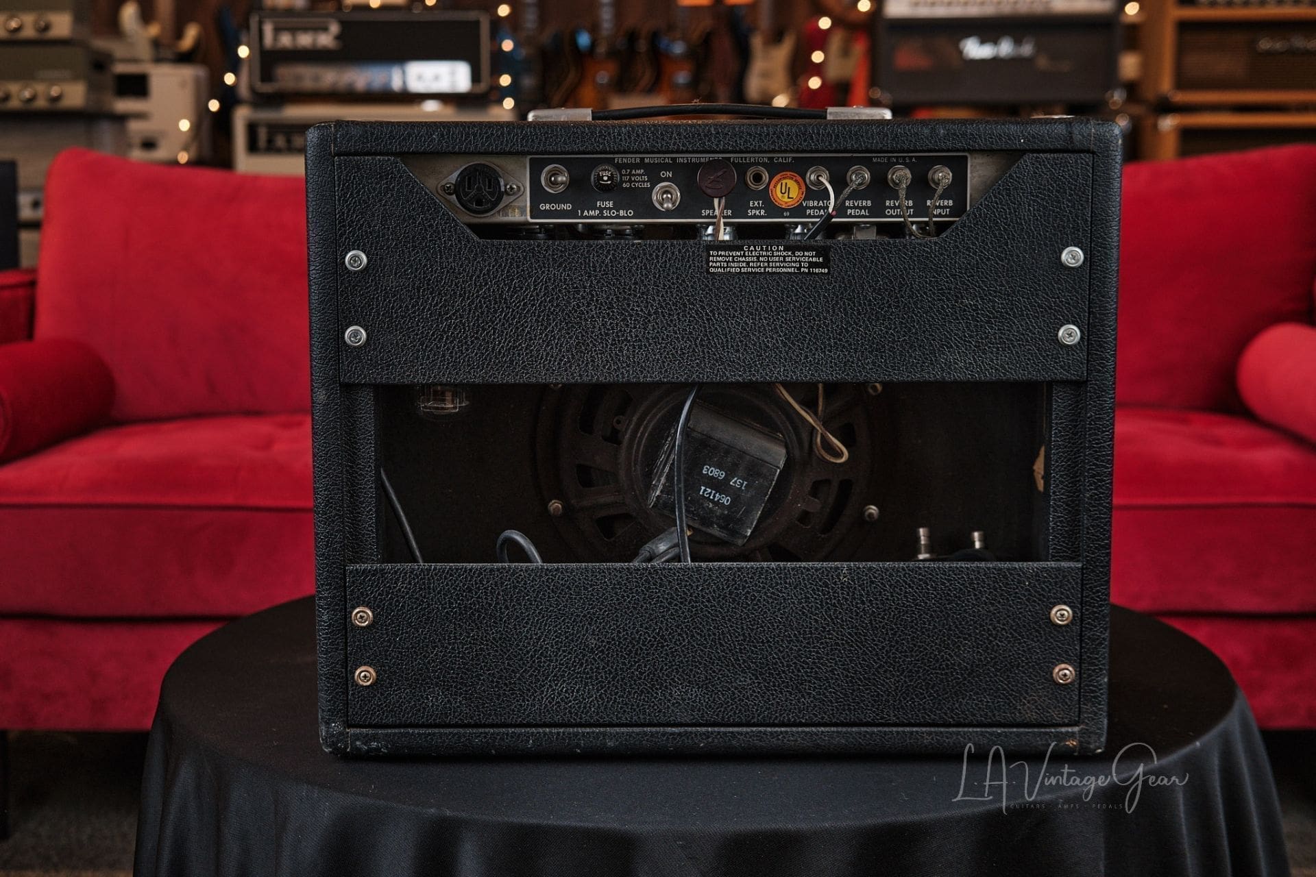 1972 Fender Princeton Reverb 1x10 Combo - Classic Fender Tones! - Image 7