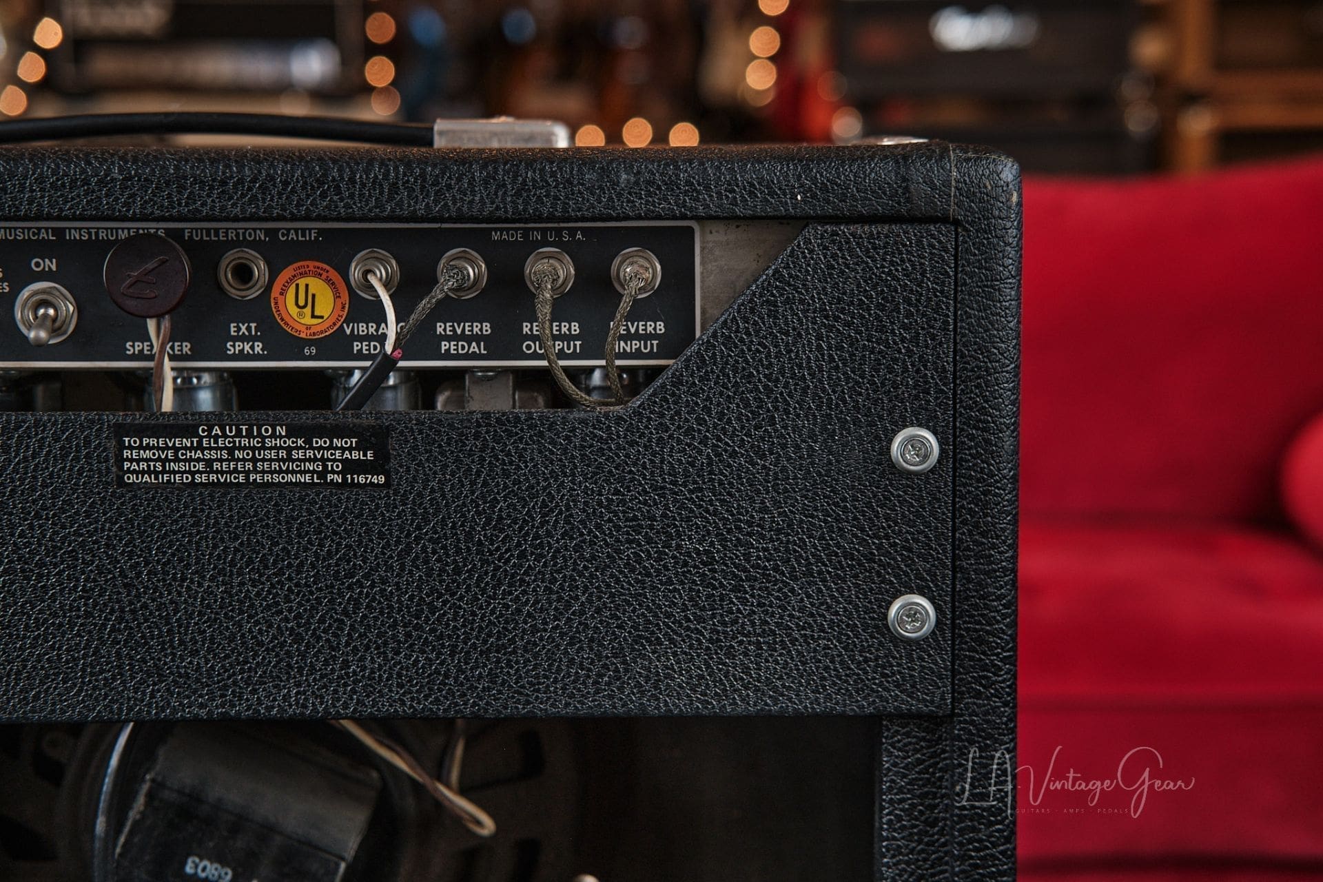 1972 Fender Princeton Reverb 1x10 Combo - Classic Fender Tones! - Image 9