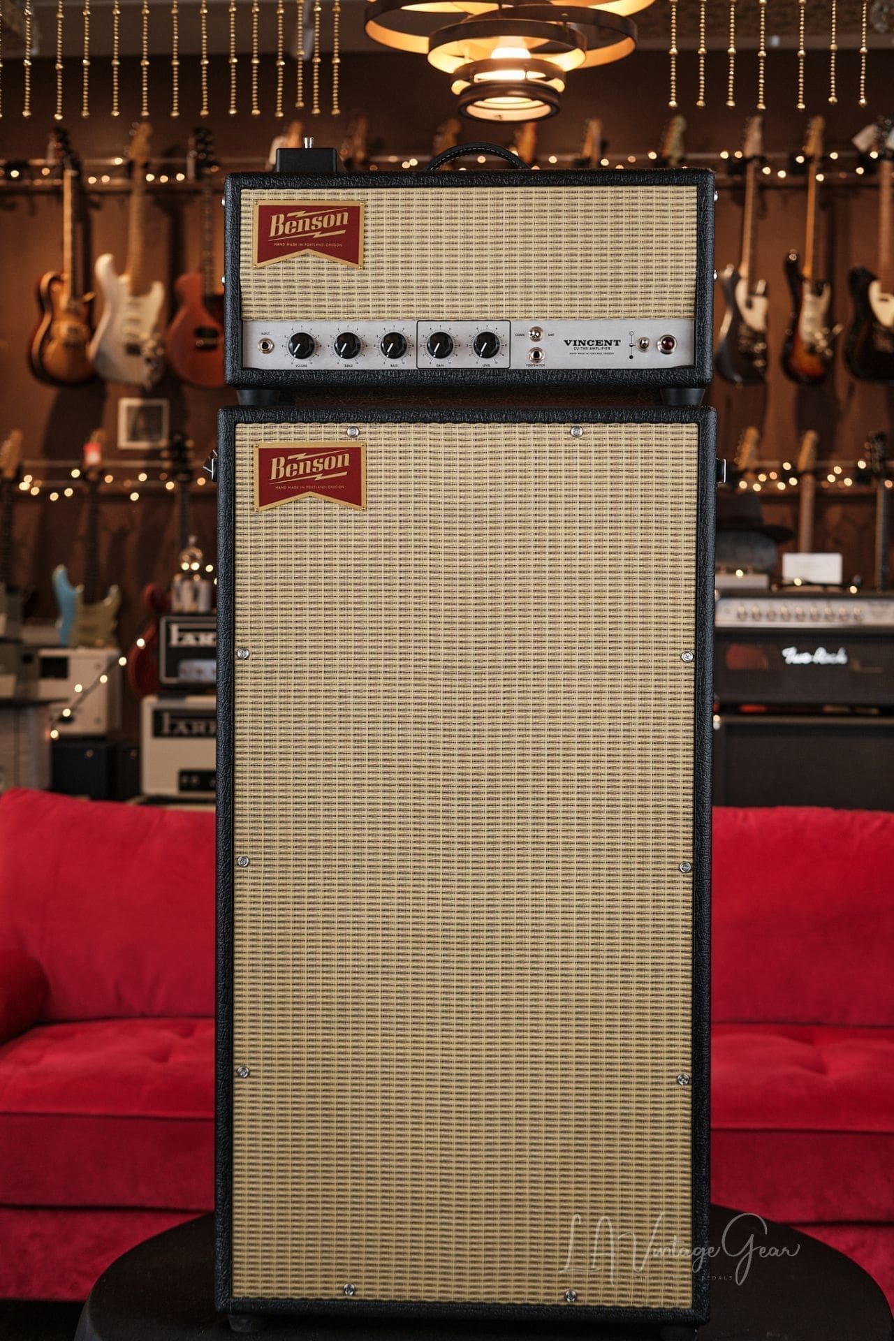 Benson Vincent 30 Watt Head & 2x12 Cab Guitar Amplifier - Just In!