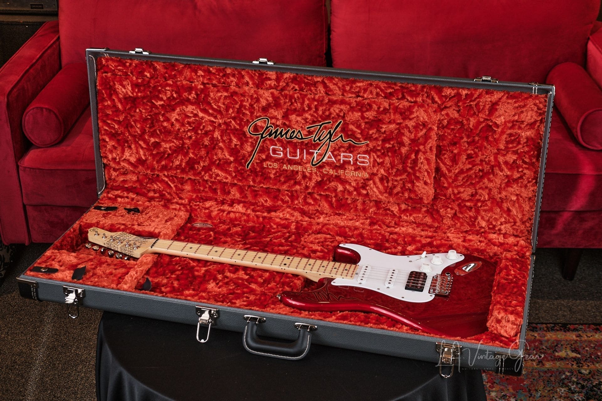 James Tyler Classic S-Style Electric Guitar – New in Candy Apple