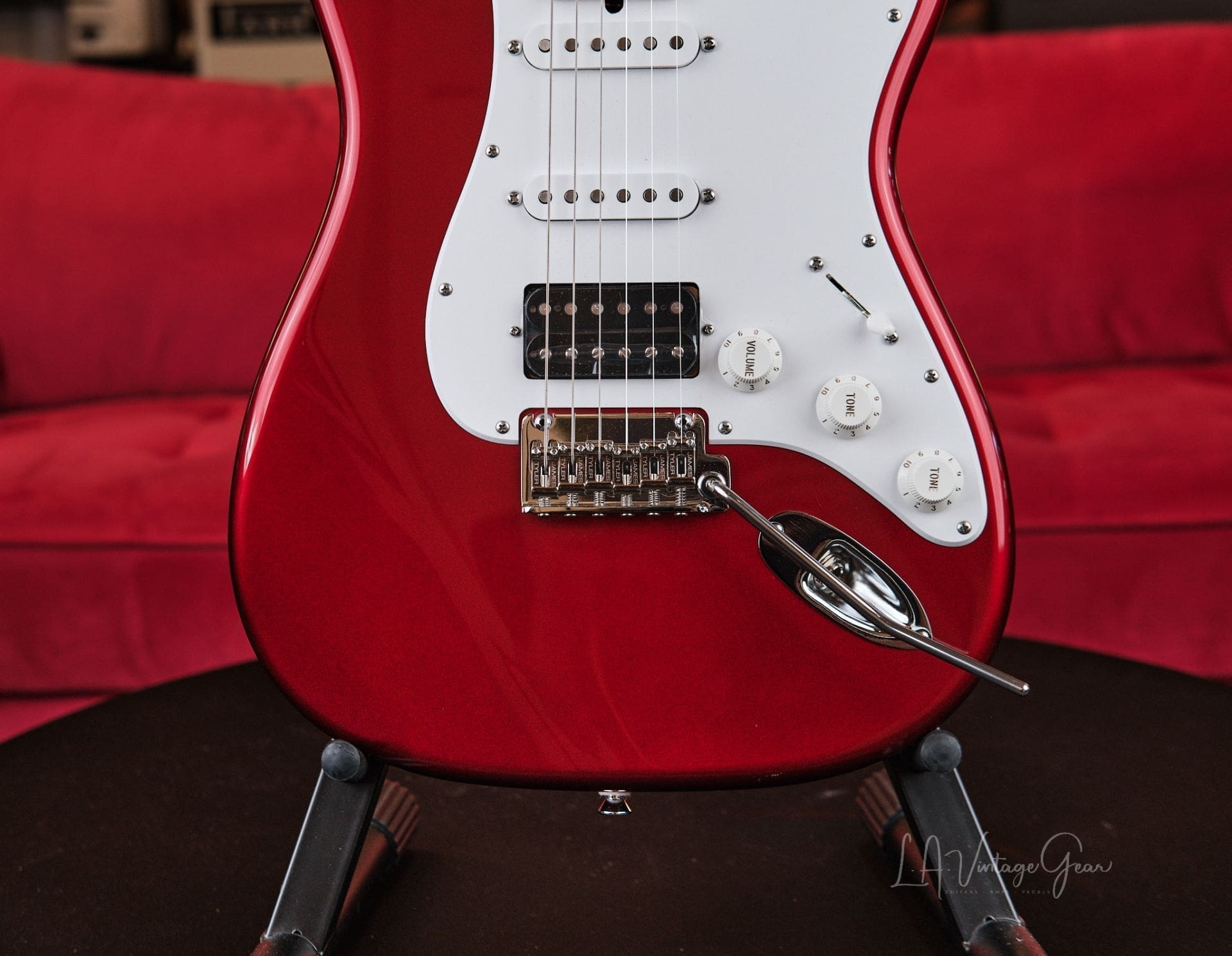 James Tyler Classic S-Style Electric Guitar – New in Candy Apple