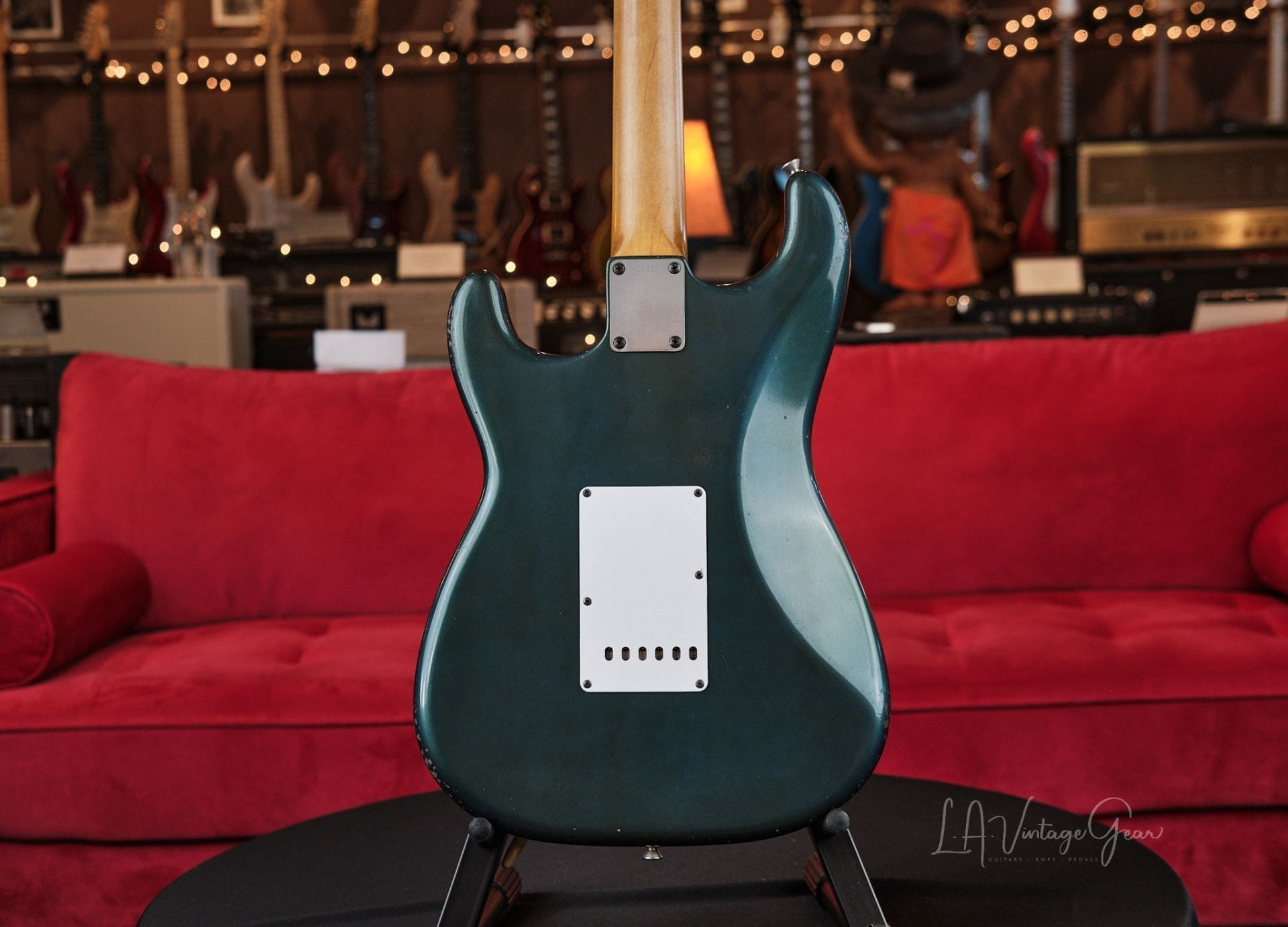 M.B. Guitars '62-S - In Relic'd Greened Lake Placid Blue, Just In! - Image 12