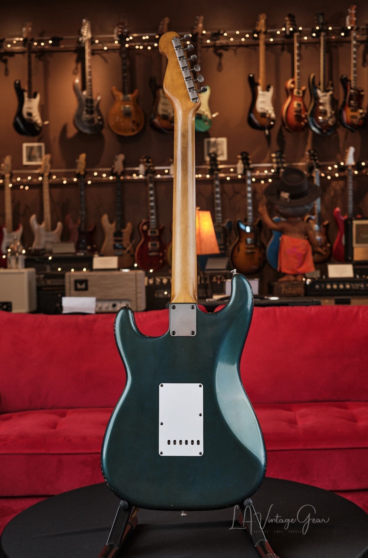 M.B. Guitars '62-S - In Relic'd Greened Lake Placid Blue, Just In! - Image 11