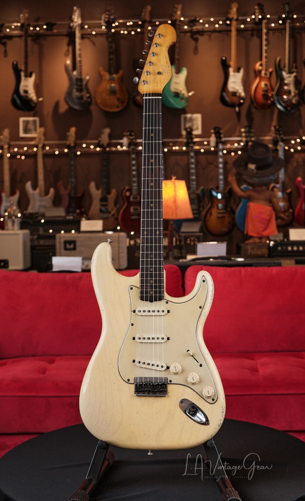 M.B. Guitars '59-S HARDTAIL - Relic'd Blonde, Just In!