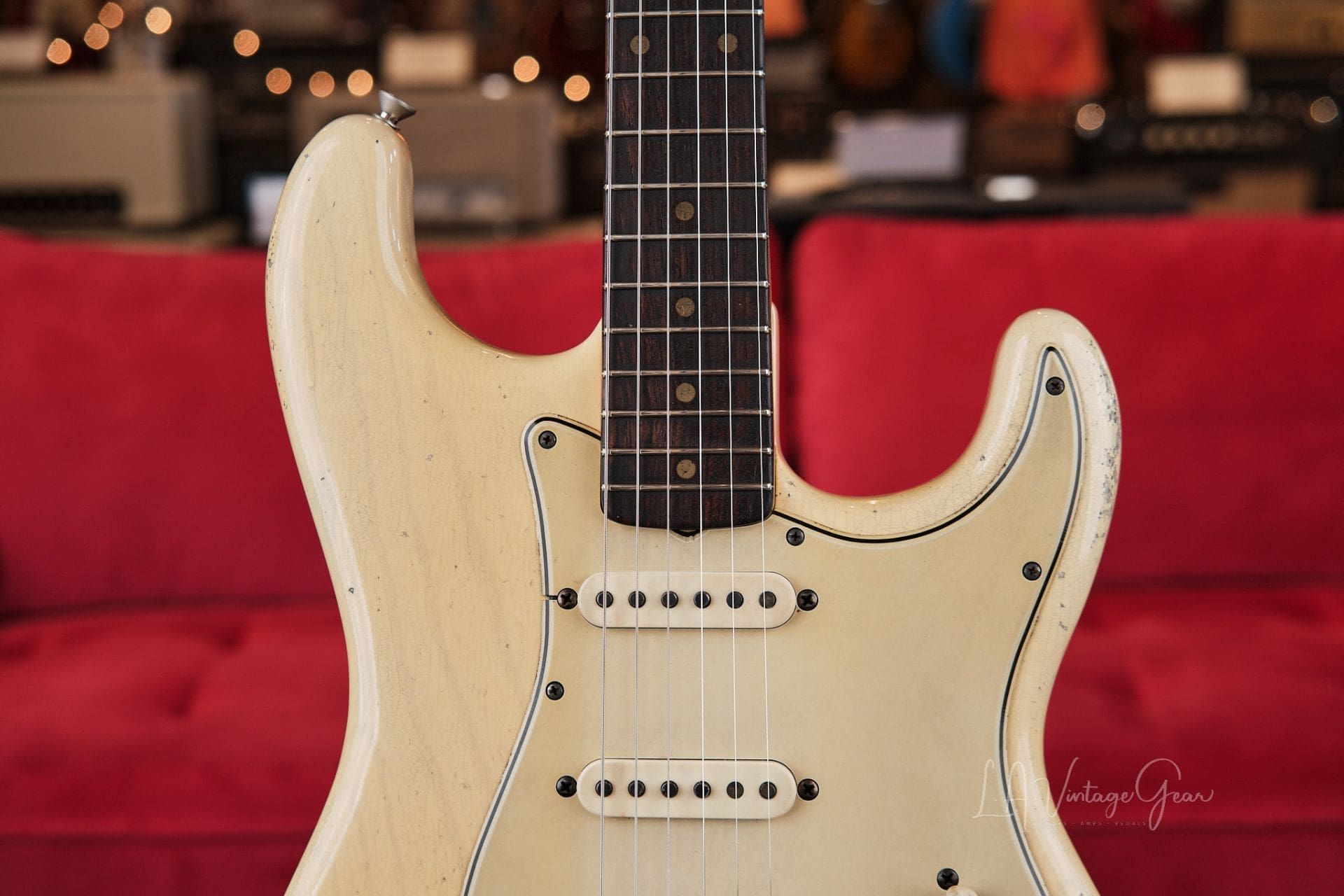 M.B. Guitars '59-S HARDTAIL - Relic'd Blonde, Just In! - Image 4