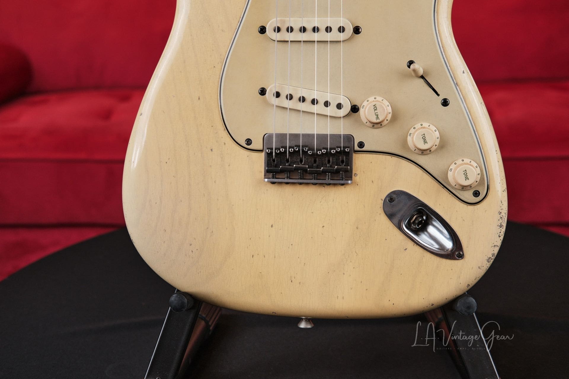 M.B. Guitars '59-S HARDTAIL - Relic'd Blonde, Just In! - Image 5