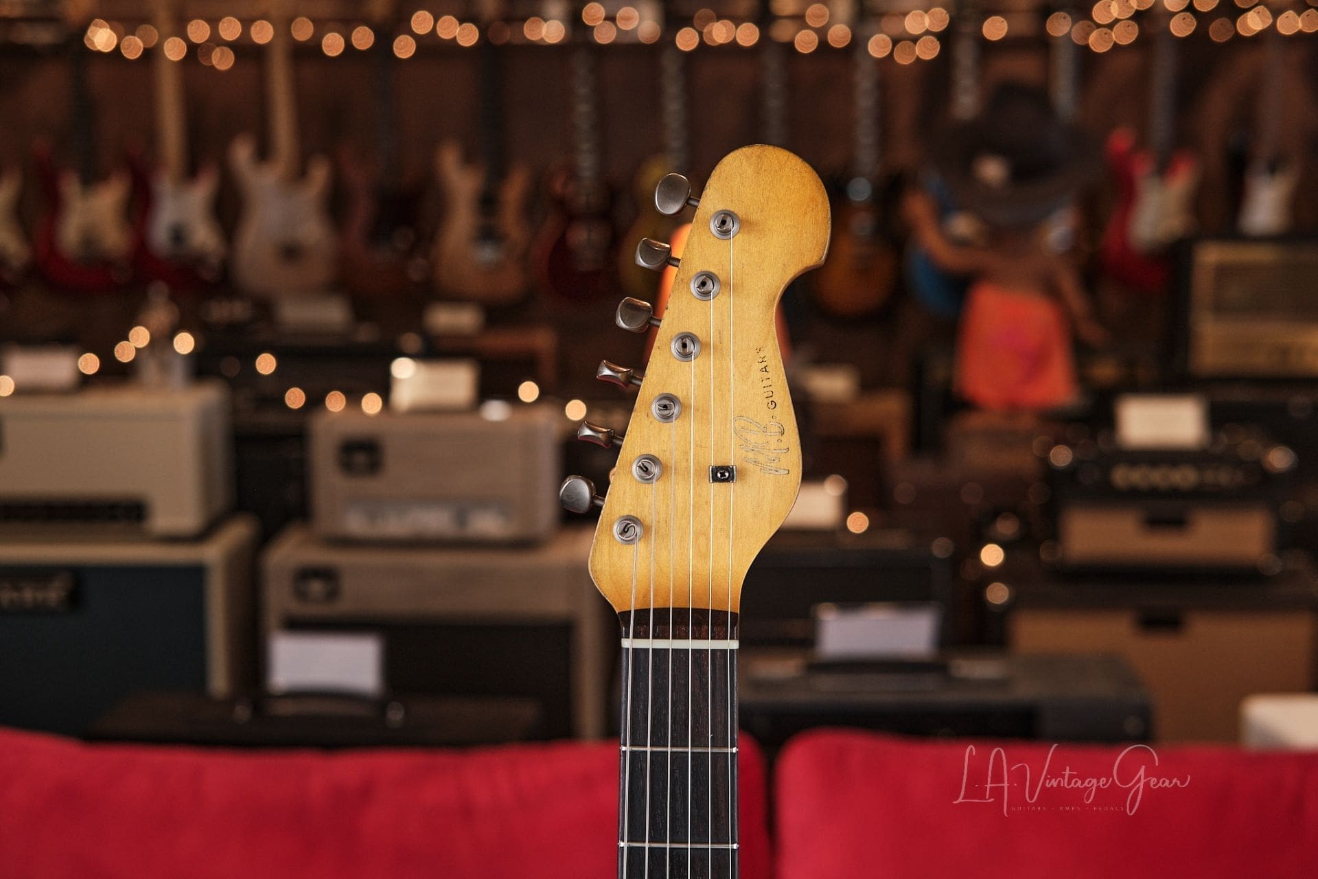 M.B. Guitars '59-S HARDTAIL - Relic'd Blonde, Just In! - Image 10