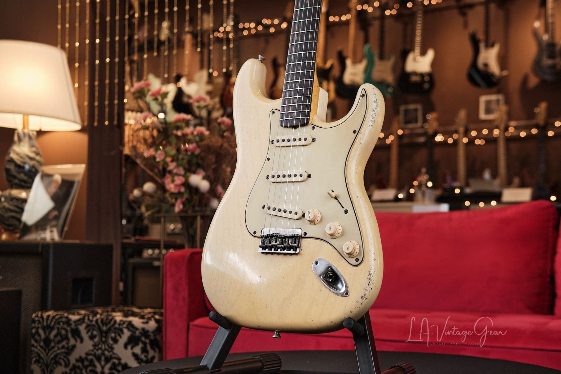M.B. Guitars '59-S HARDTAIL - Relic'd Blonde, Just In! - Image 2