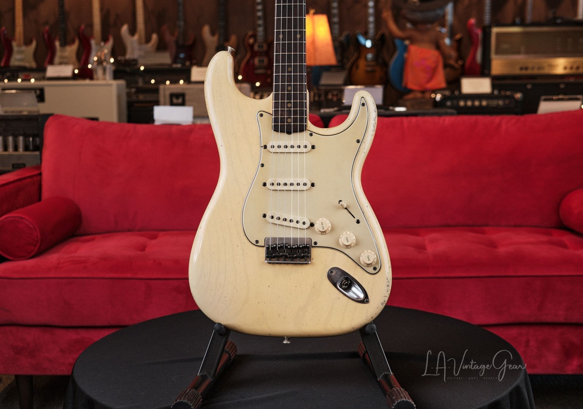 M.B. Guitars '59-S HARDTAIL - Relic'd Blonde, Just In! - Image 3