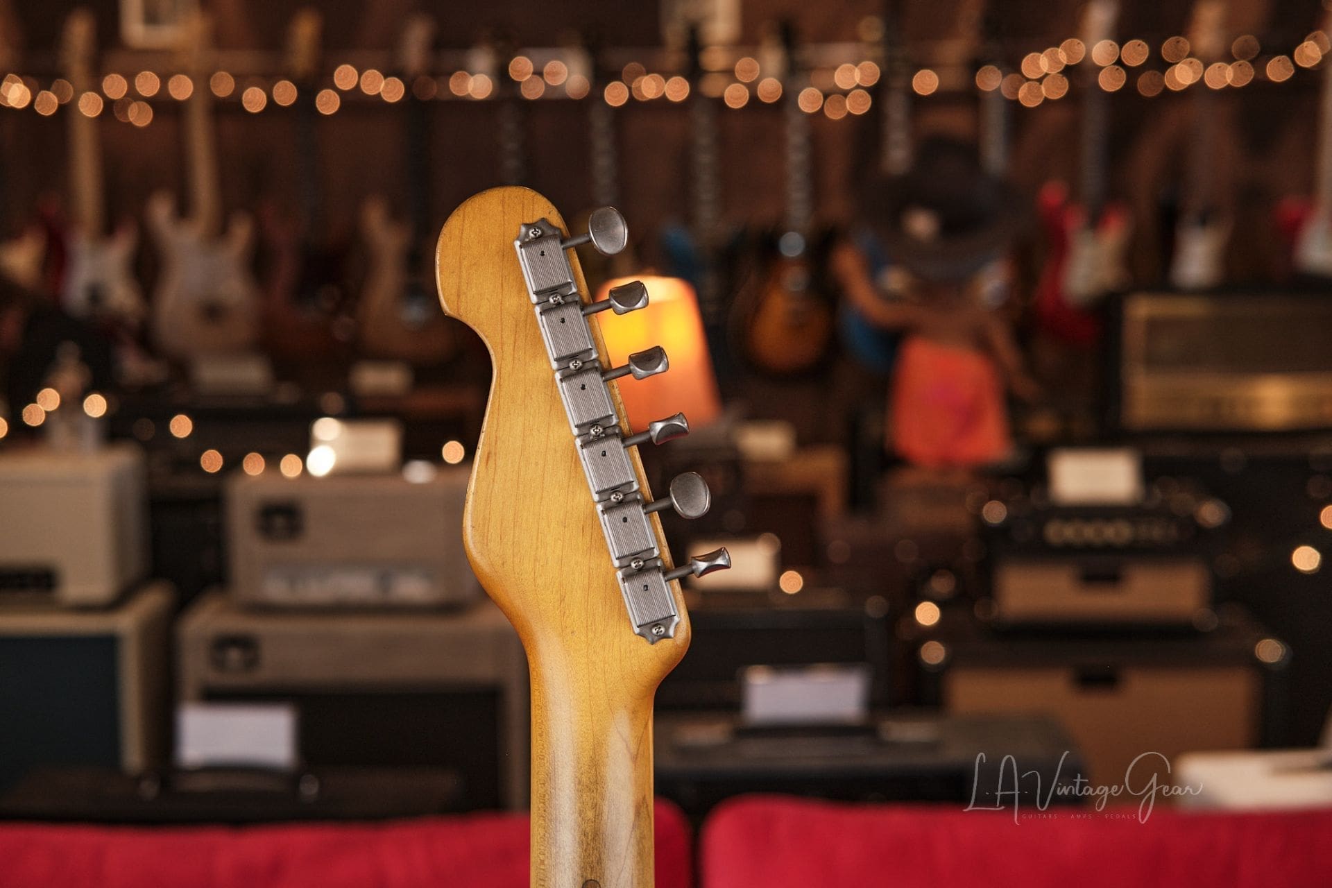 M.B. Guitars '55-S - Relic'd Two Tone Burst, Just In! - Image 13