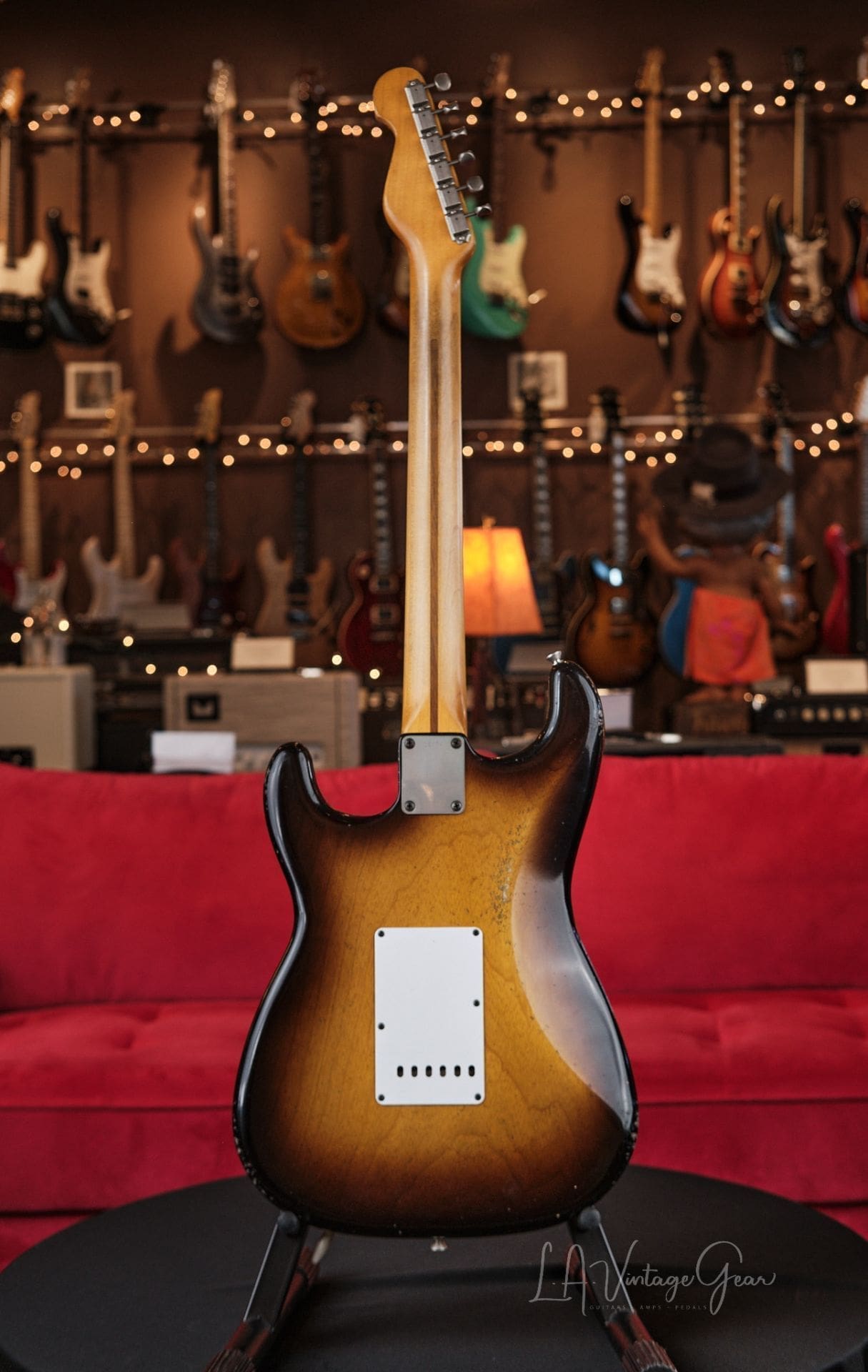 M.B. Guitars '55-S - Relic'd Two Tone Burst, Just In! - Image 11