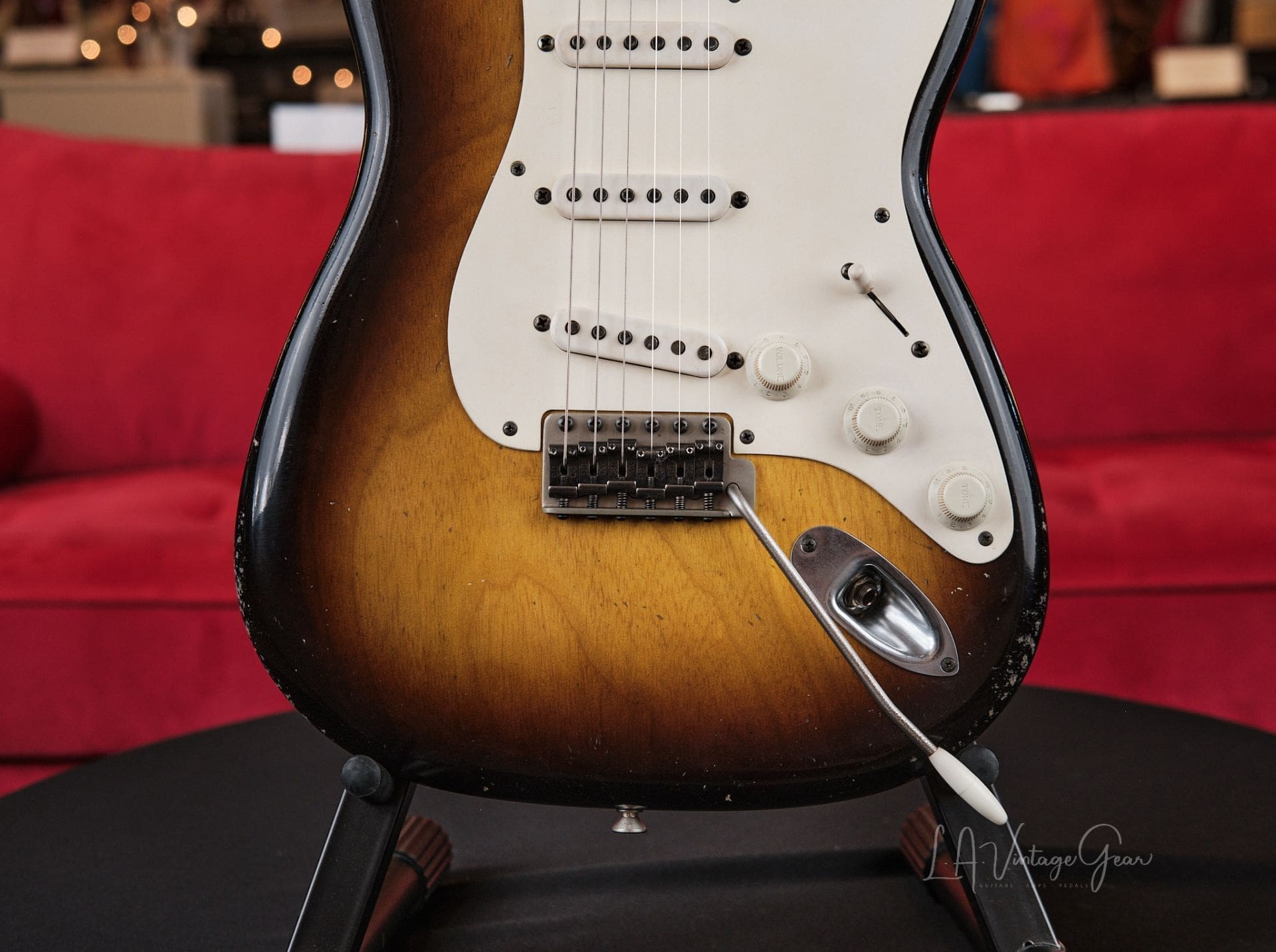 M.B. Guitars '55-S - Relic'd Two Tone Burst, Just In! - Image 5