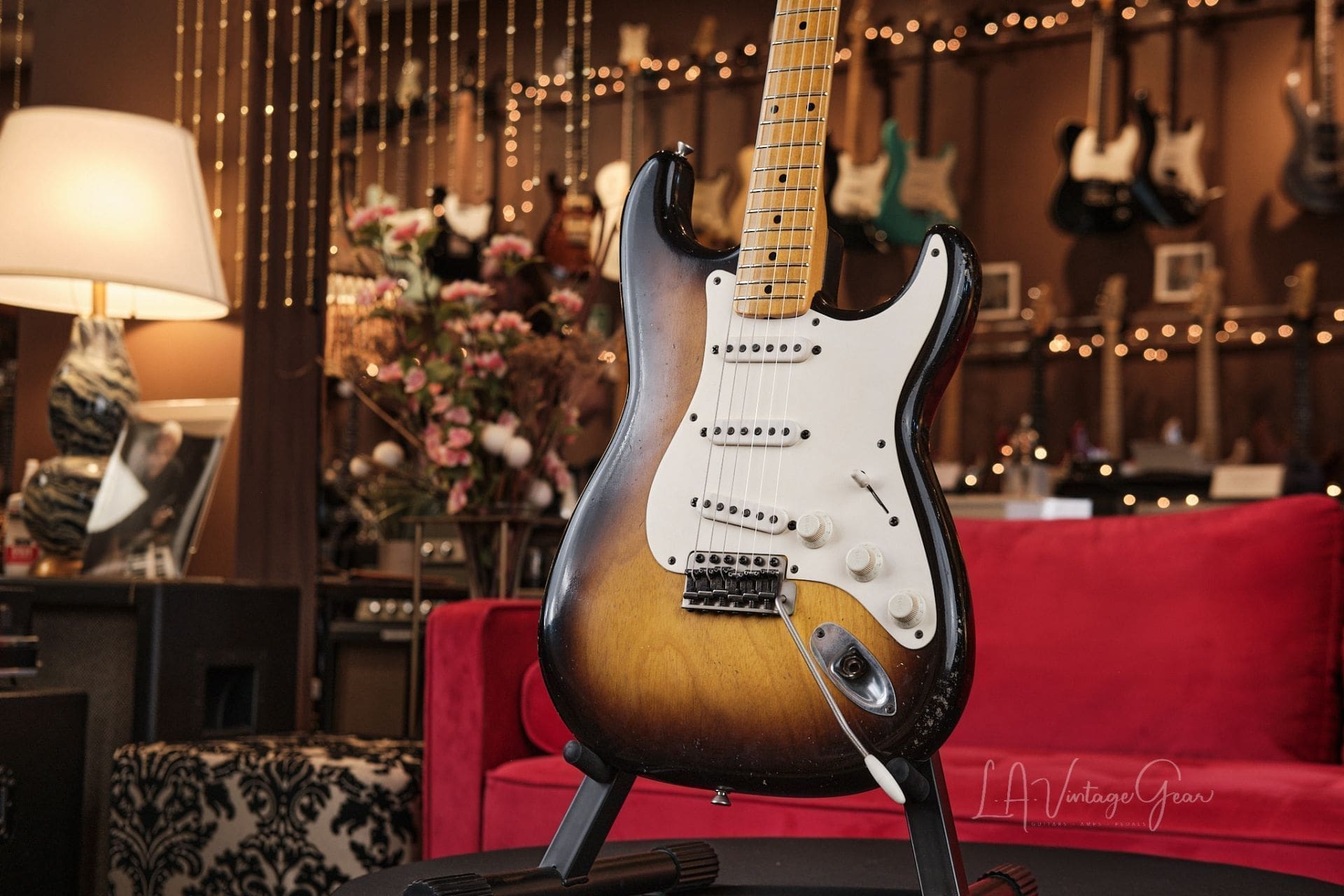 M.B. Guitars '55-S - Relic'd Two Tone Burst, Just In! - Image 2