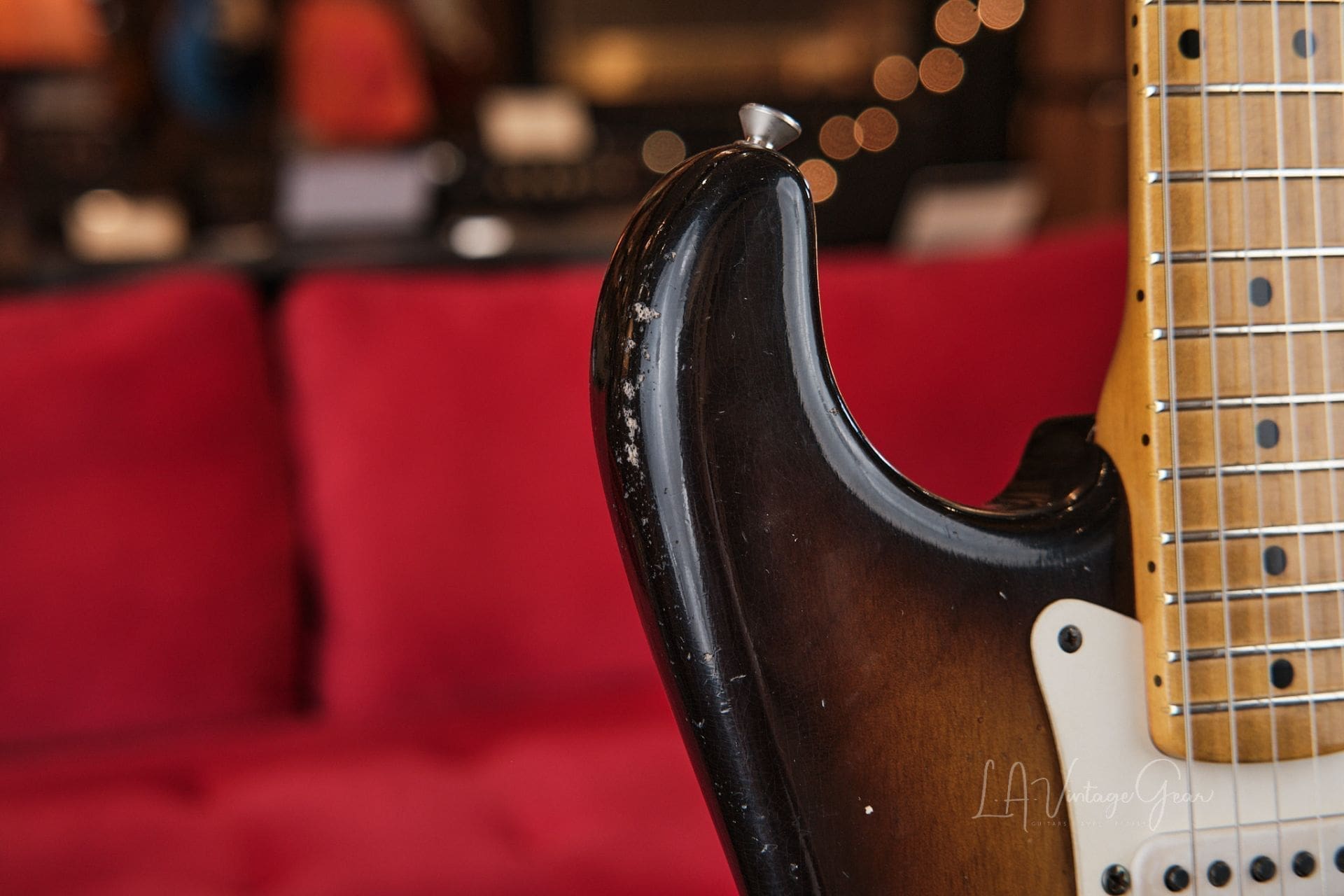 M.B. Guitars '55-S - Relic'd Two Tone Burst, Just In! - Image 9