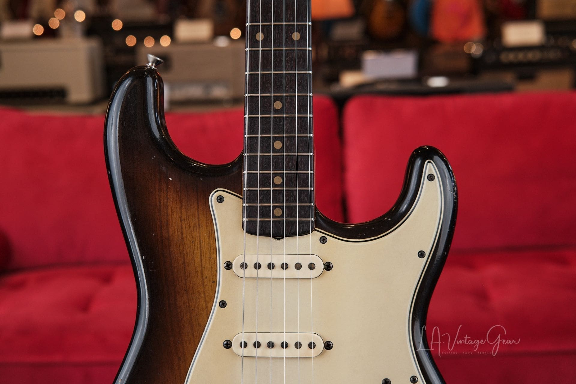 M.B. Guitars '59-S - Relic'd Faded 59' Burst, Just In! - Image 4
