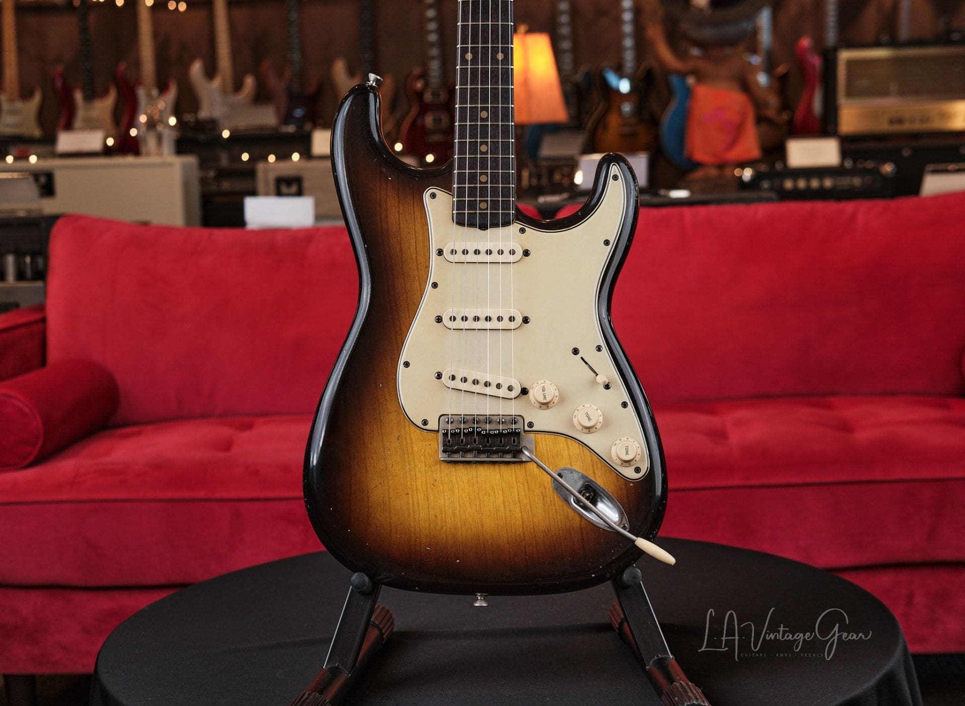 M.B. Guitars '59-S - Relic'd Faded 59' Burst, Just In! - Image 3