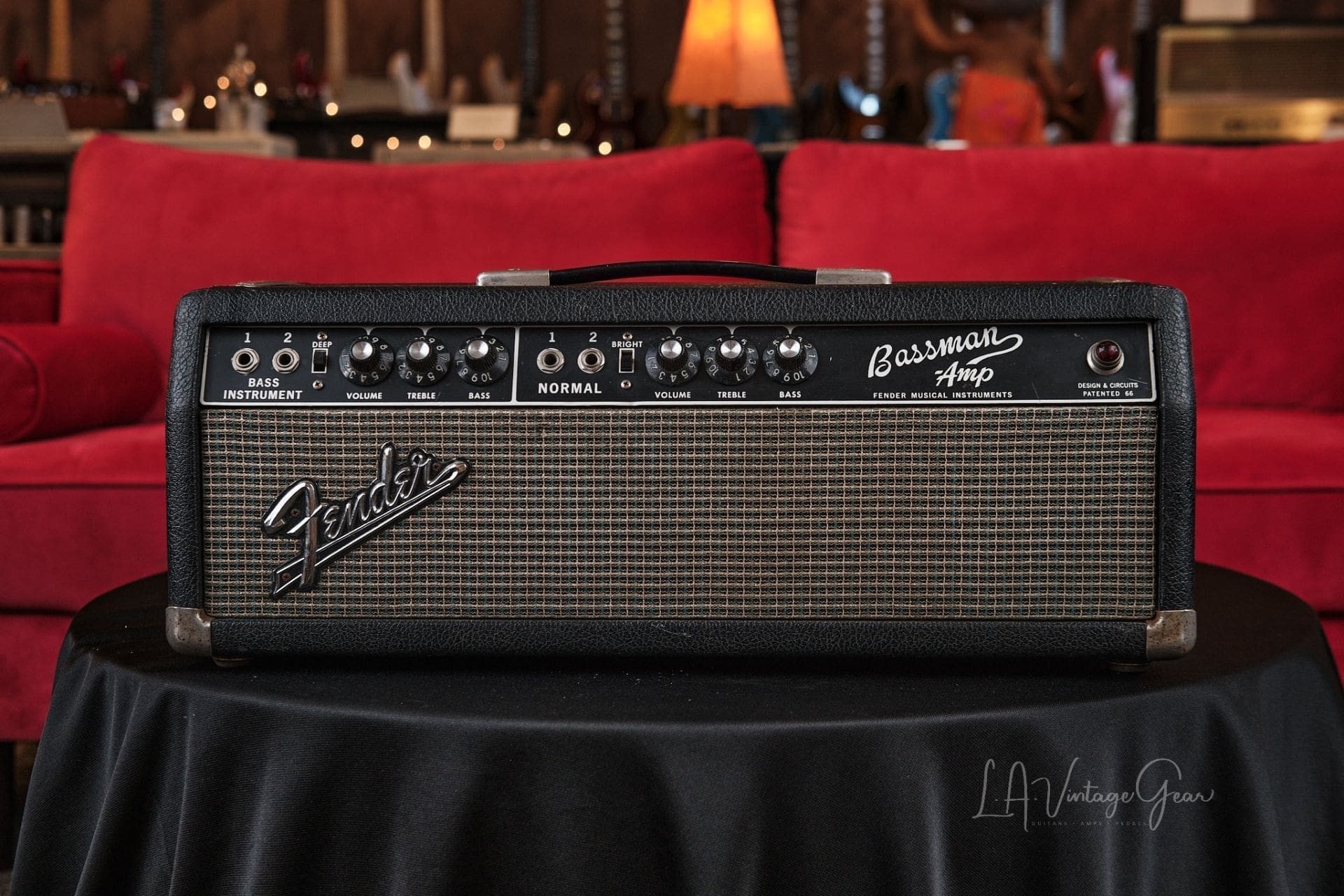 Fender 1967 Bassman Guitar Amplifier Head AB-165 Circuit - Holy Grail Fender Tones!