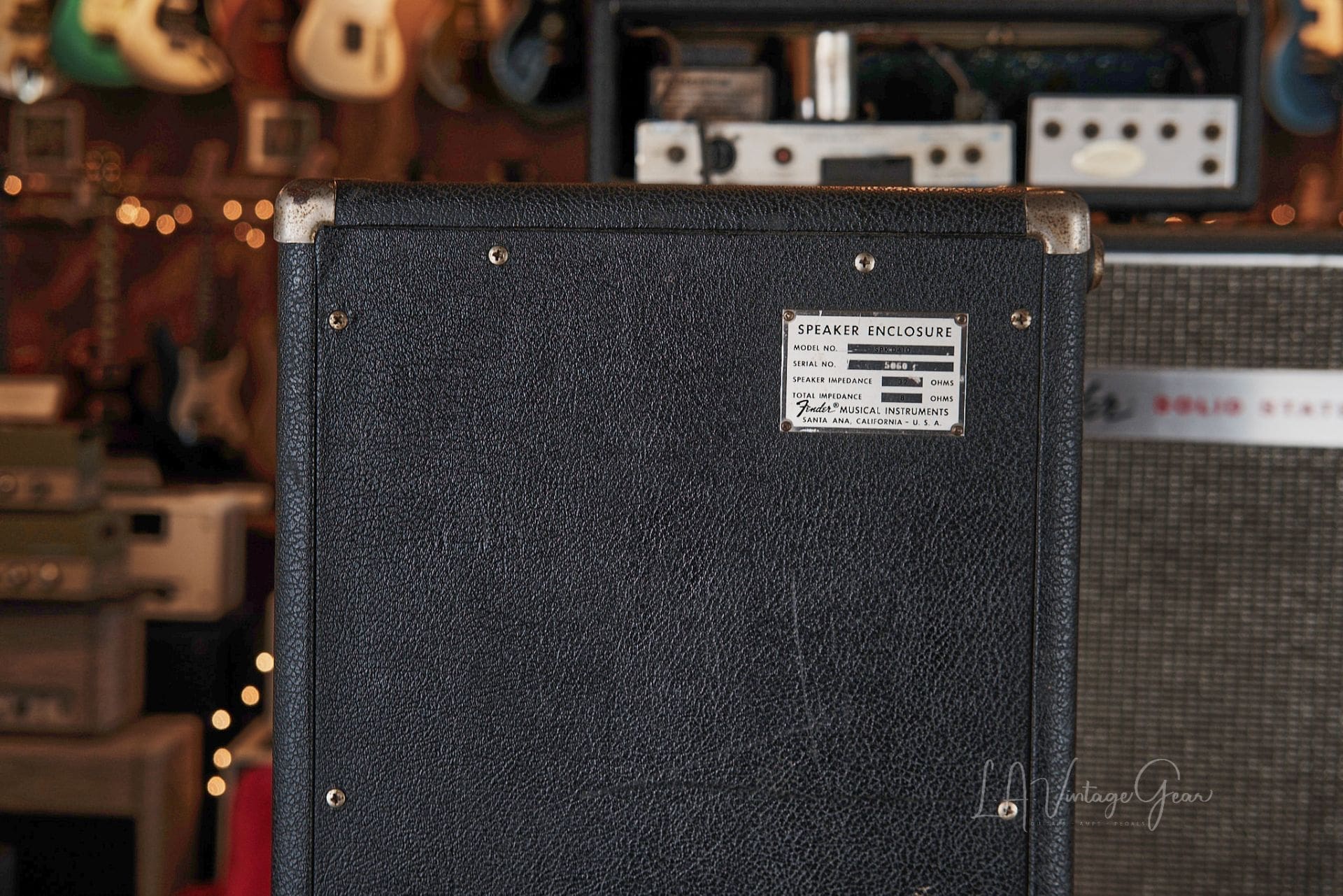 Fender PA 4100 100 Watt Solid State PA - With 4 Speaker Columns, As Used By The Beatles In "Get Back"! - Image 12