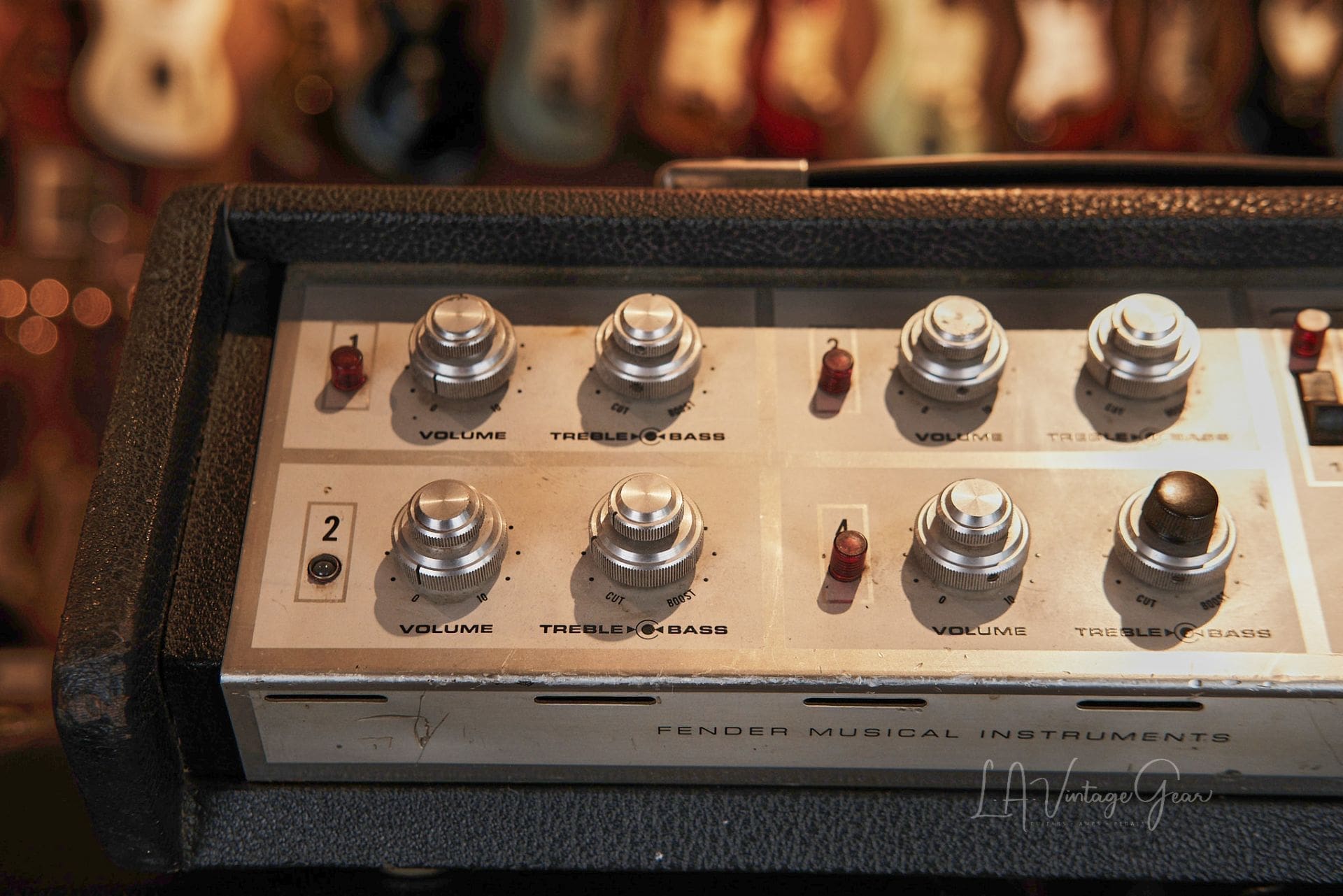 Fender PA 4100 100 Watt Solid State PA - With 4 Speaker Columns, As Used By The Beatles In "Get Back"! - Image 5