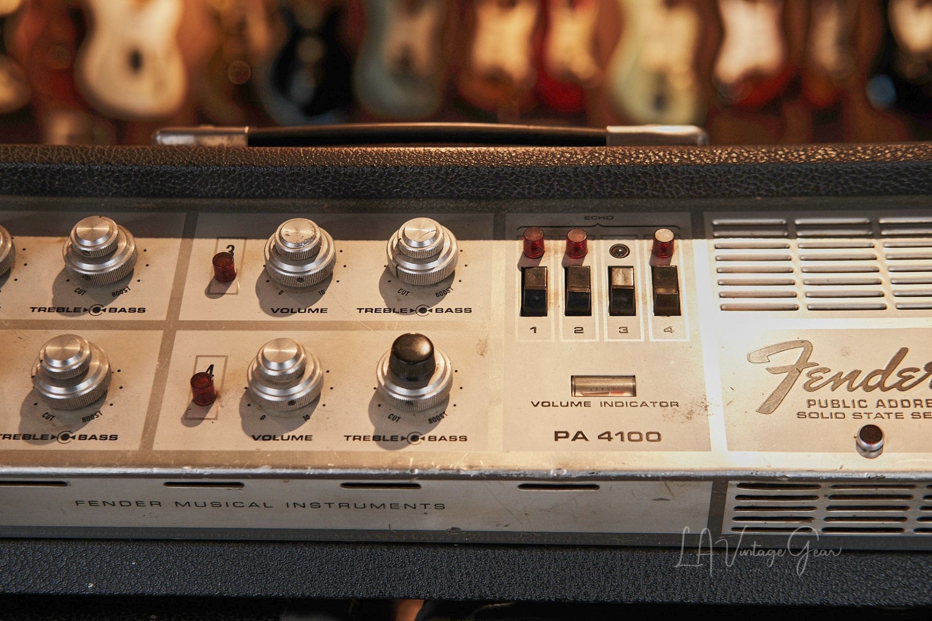 Fender PA 4100 100 Watt Solid State PA - With 4 Speaker Columns, As Used By The Beatles In "Get Back"! - Image 6